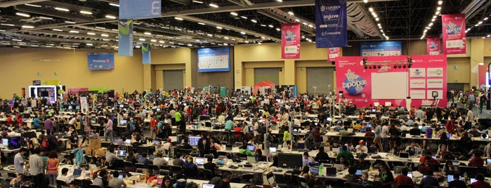 Campus Party 2014 is one of Lugares de Trabajo.