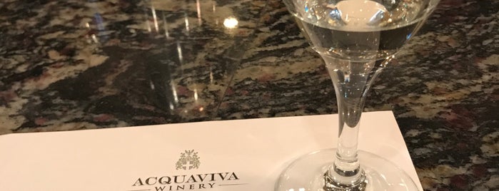 Acquaviva Winery is one of When visiting home.