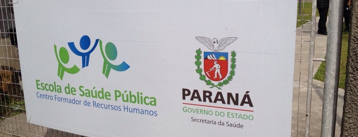 Escola de Saude Publica do Parana is one of Tempat yang Disukai Oliva.