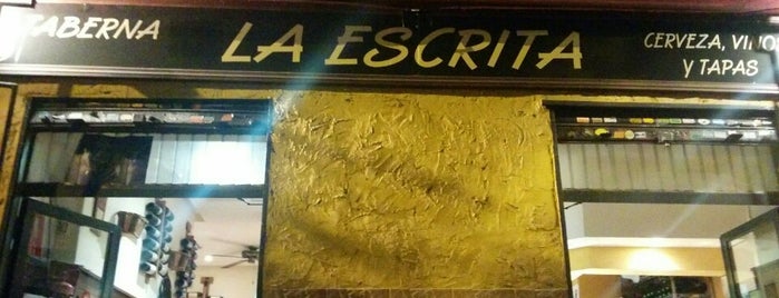 La Escrita is one of De tapeo por Madrid.