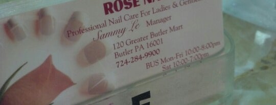 Rose Nails is one of Places I have been to.