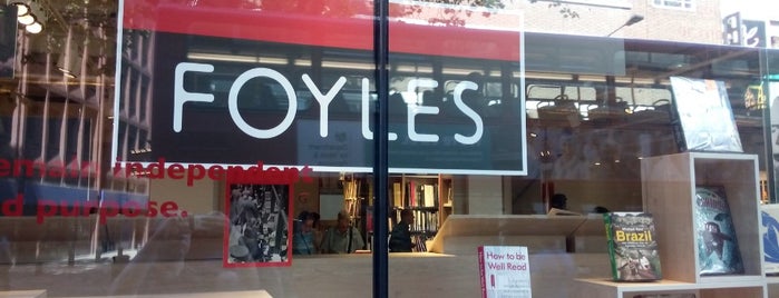 Foyles is one of London.
