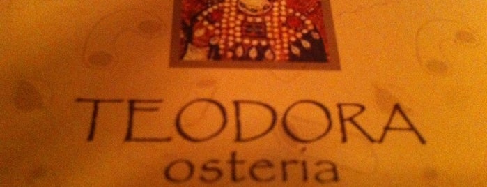 Teodora Osteria is one of Places to eat - Bauru.