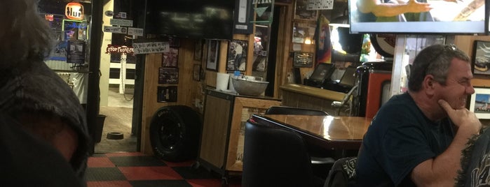 First Turn Steakhouse & Sports Lounge is one of Biker Friendly Bars, Daytona Beach.