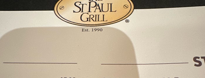 St. Paul Grill is one of Resturants I've Been To.
