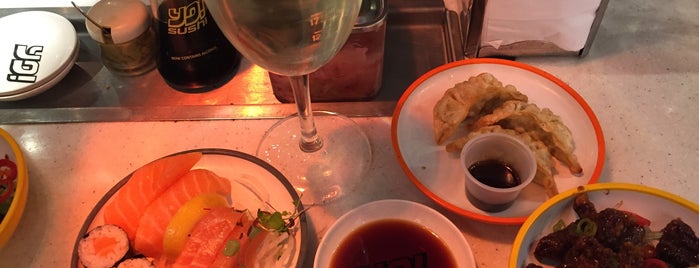 YO! Sushi is one of Lndn:Been there, done that.
