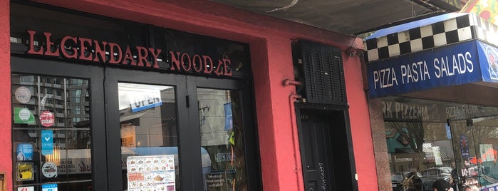 Legendary Noodle is one of Vancouver + Victoria BC.