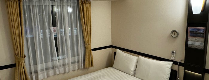 Toyoko Inn is one of 泊まったホテル｜住過的旅館.