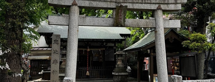 Ebisu Shrine is one of 恵比寿.