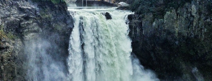 Snoqualmie Falls is one of Seattle Favorites.