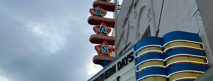 Texas Theatre is one of to try.