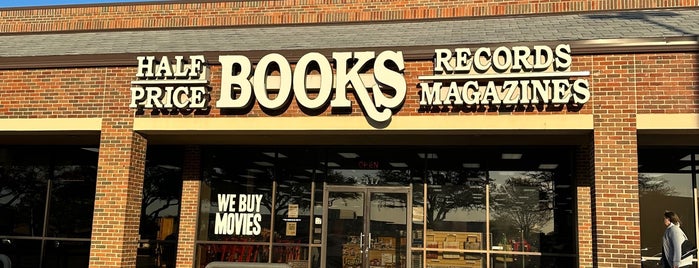 Half Price Books is one of Bookstores.