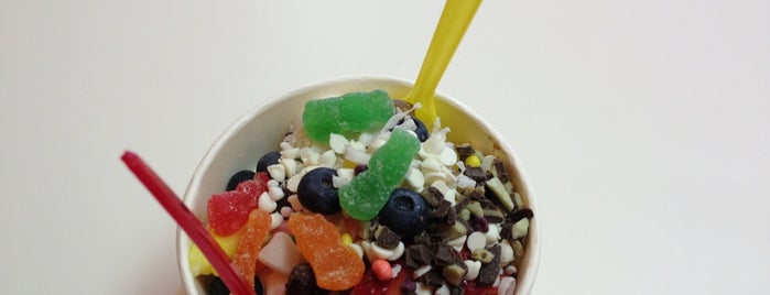 Colors Frozen Yogurt is one of Places to try.