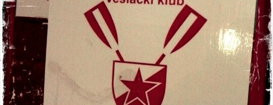 Veslački klub Crvena zvezda is one of Белград.