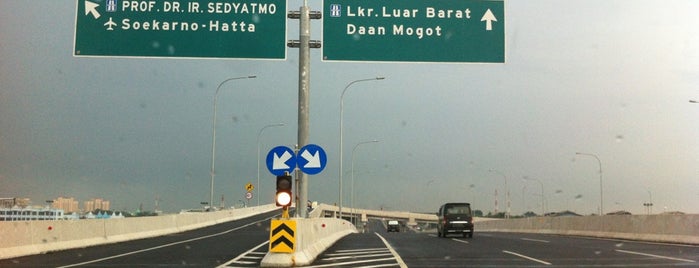 Interchange Pantai Indah Kapuk, Exit PIK is one of High Way / Road in Jakarta.