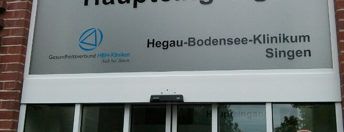 Krankenhaus Singen is one of Dieter : понравившиеся места.