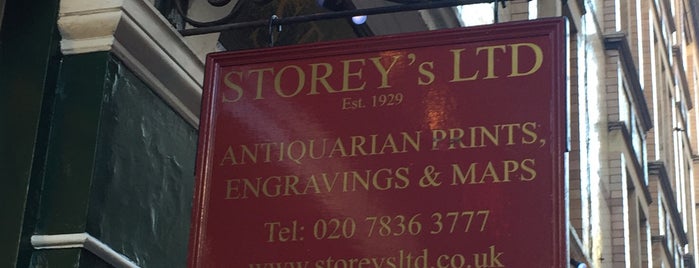 Storeys Ltd is one of London.