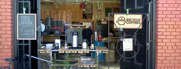 Bicycle Coffee Co. is one of San Francisco Caffeine Crawl.