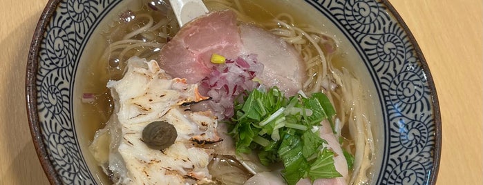 鴨と蟹 中華そば 猿 is one of [ToDo] 東京（麺類店）.