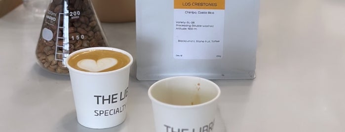 The Library Specialty Coffee is one of Toronto.
