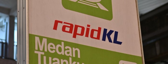 RapidKL Medan Tuanku (MR9) Monorail Station is one of Pit Stops.