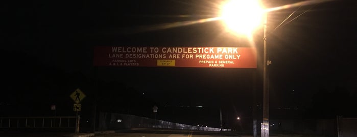 Candlestick Park is one of San Francisco.