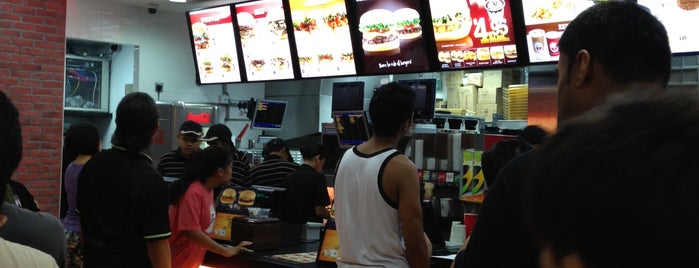 Burger King is one of @Singapore/Singapura #6.
