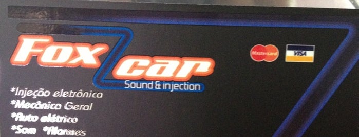 Fox Car Sound & Injection is one of Locais curtidos por Marcelo.