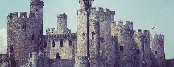 Conwy Castle is one of 🇬🇧🏴󠁧󠁢󠁷󠁬󠁳󠁿 North Wales.