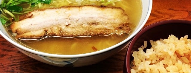 Menya Hyottoko is one of 出先で食べたい麺.