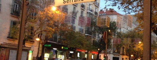 Metro Serrano is one of Antonio : понравившиеся места.