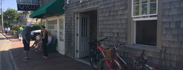 Cook's Cycles is one of ACK.