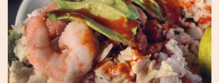El Mar Azul Seafood Truck is one of Great Los Angeles Foods for $2 or Less.