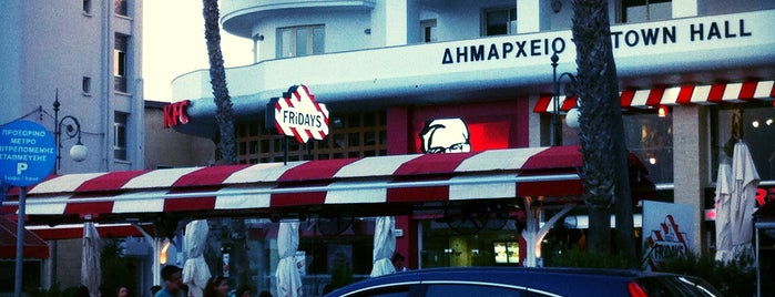T.G.I. Friday's is one of Εστιατόρια στη Λάρνακα.