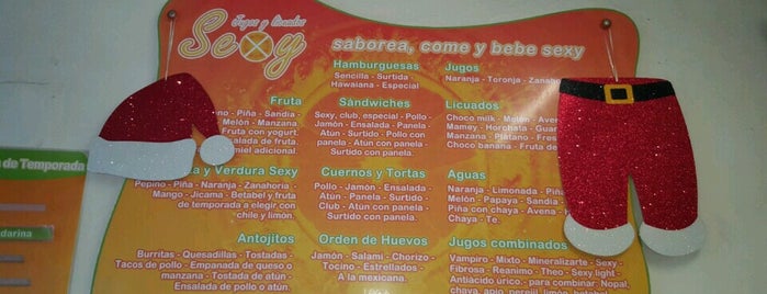 Jugos y Licuados 'Sexy' is one of Comida Rápida Centro Histórico Campeche.