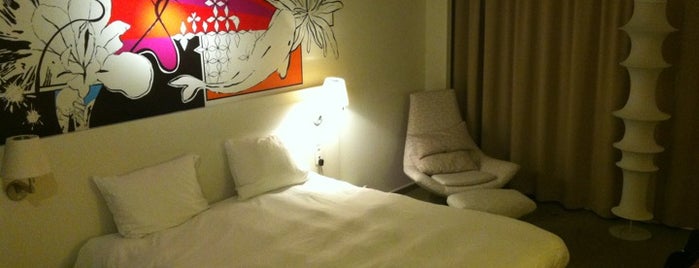 Hotel nhow Brussels Bloom is one of สถานที่ที่ Alex ถูกใจ.