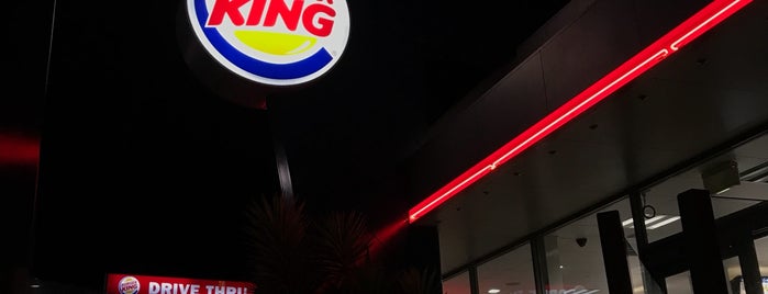 Burger King is one of Lieux qui ont plu à Peter.