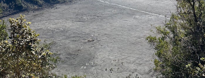 Kīlauea Iki Crater Overlook is one of Big Island recs - Oct 2019.