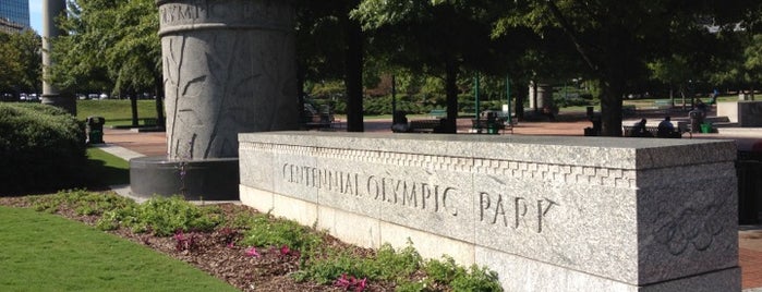 Centennial Olympic Park is one of Be Well in ATL.