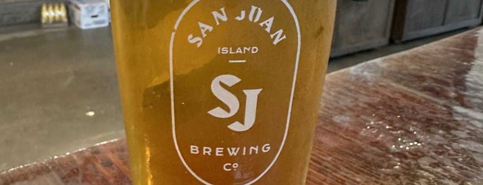 San Juan Island Brewing Company is one of Tempat yang Disimpan Maximum.