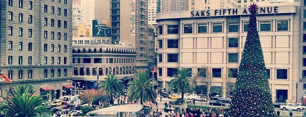 Union Square is one of SF list.