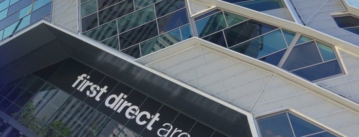 First Direct Arena is one of Leeds.