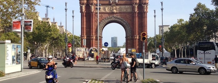 Arco do Triunfo is one of Barcelona, Espanha.