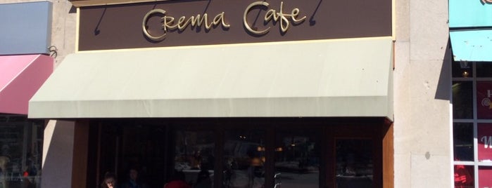 Crema Cafe is one of Boston Tech.