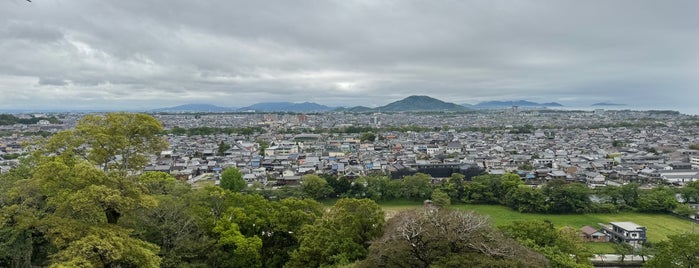 Hikone Castle Tower is one of 日本の100名城.