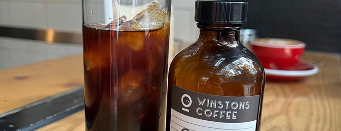 Winstons Coffee is one of Orte, die Robert gefallen.