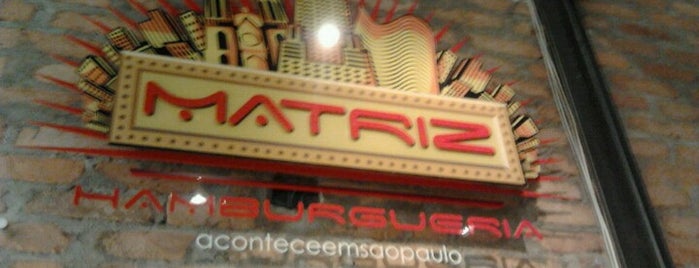 Matriz Hamburgueria is one of Top 10 dinner spots in São Paulo, Brasil.