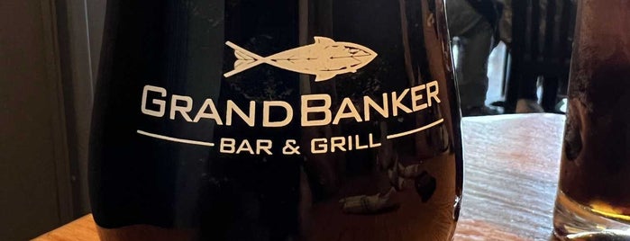 The Grand Banker Seafood Bar and Grill is one of Locais salvos de siva.