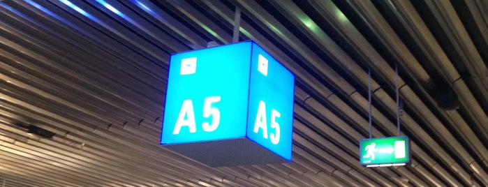 Gate A5 is one of Flughafen Frankfurt am Main (FRA) Terminal 1.