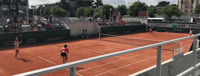 Court n°9 is one of French Open / Roland Garros.